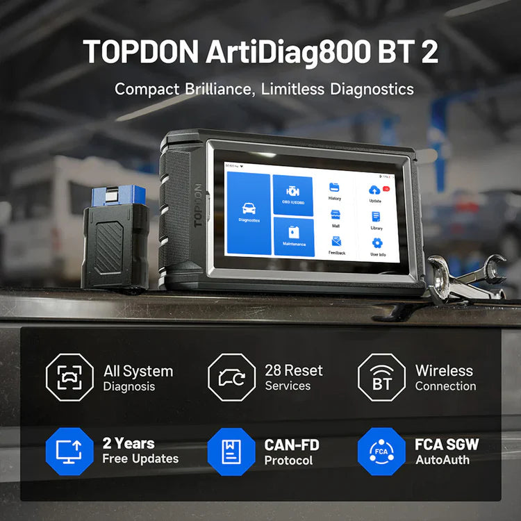 Topdon ArtiDiag800BT 2 Diagnostic Scan Tool