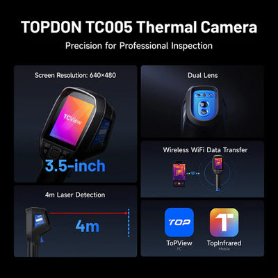 Topdon TC005 Infrared IR Thermal Imaging Digital Camera