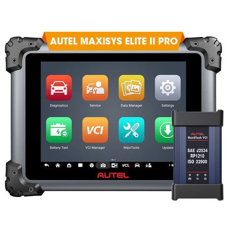 Autel MaxiSys Elite II Pro Diagnostic Scan Tool With J2534 ECU Programming - Premium Diagnostic Equipment