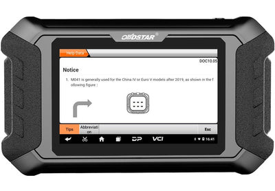 OBDSTAR iScan Ducati Motorcycle Diagnostic Scan Tool