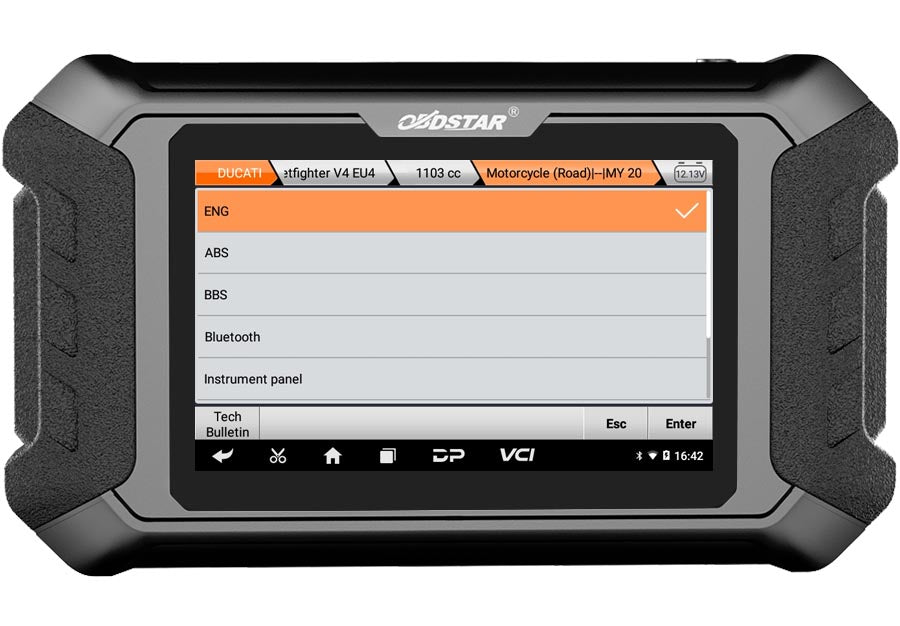 OBDSTAR iScan Ducati Motorcycle Diagnostic Scan Tool