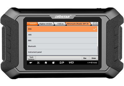 OBDSTAR iScan Ducati Motorcycle Diagnostic Scan Tool