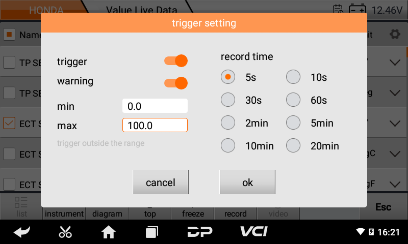 OBDSTAR iScan Honda Marine Diagnostic Scan Tool