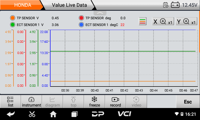 OBDSTAR iScan Honda Marine Diagnostic Scan Tool