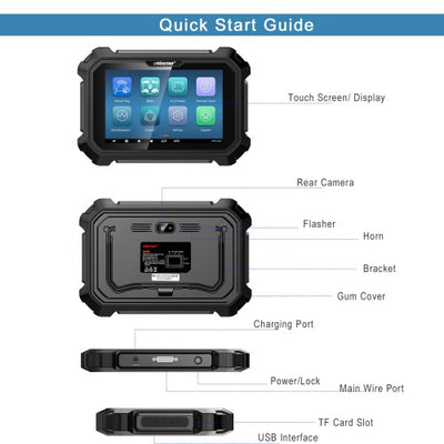 OBDSTAR D800 Full Package Diagnostic Scan Tool for Marine (Jet Ski + Outboard + Inboard Stern Drives)