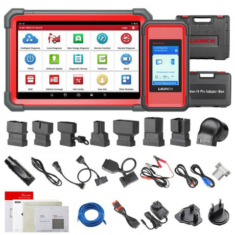 Launch X431 Pro 5 adapters and accessories kit