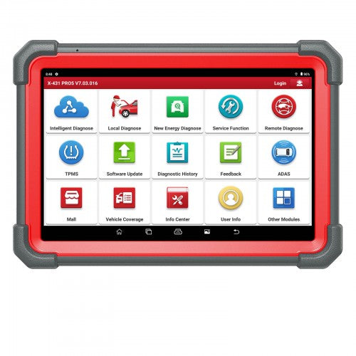 Launch X431 Pro 5 diagnostic screen interface