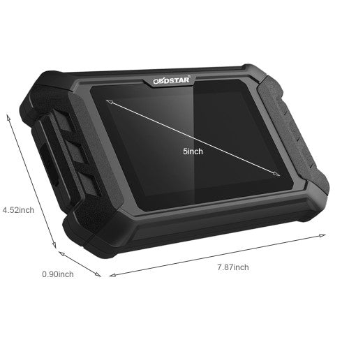 OBDSTAR iScan Evinrude tablet dimensions