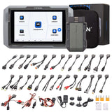 Topdon UltraDiag Moto diagnostic tool with cables and accessories