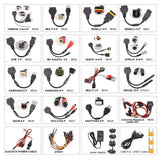 Topdon UltraDiag Moto connectors and cables