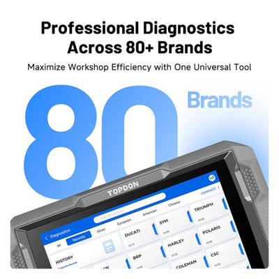 Topdon UltraDiag Moto Professional Scan Tool for Motorbikes