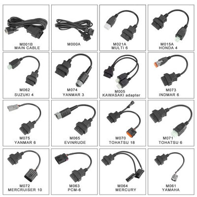 OBDSTAR Marine Master Full Package Diagnostic Scan Tool for Marine (Jet Ski + Outboard + Inboard Stern Drives)