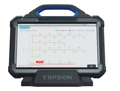 Topdon Phoenix Max Scan Tool with topology mapping