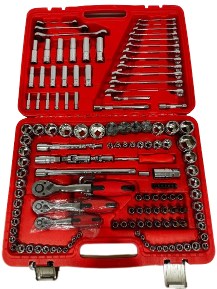 automotive tool kit 150 peice full tool set