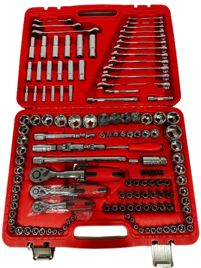 automotive tool kit 150 peice full tool set