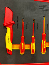 PDE 12PCS VDE Pliers and Scredrivers Insulated Tool Set