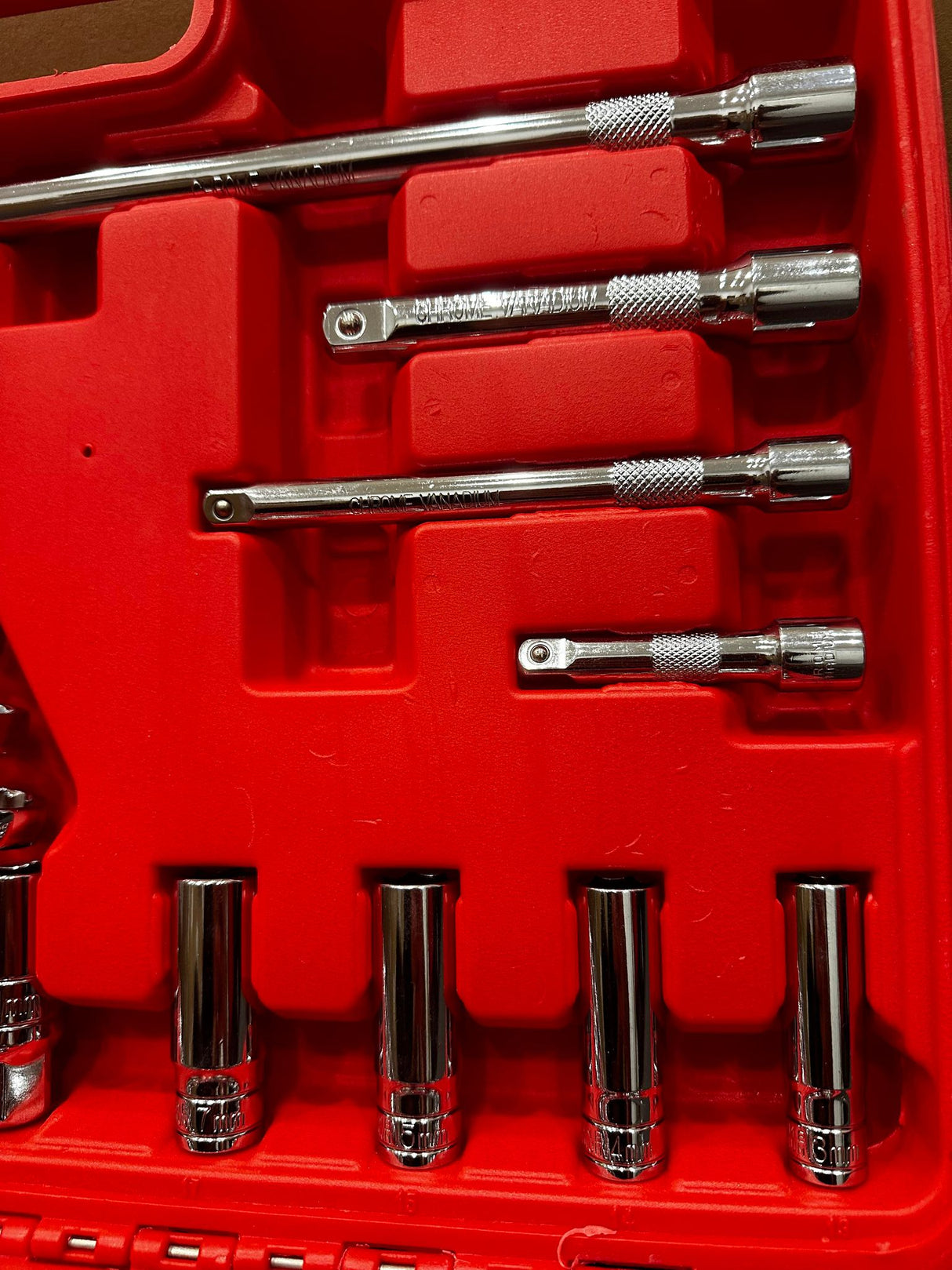 PDE Automotive Tool Set Socket and Ratchet Kit 120PCE