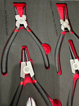 PDE 17PCE Pliers and Screwdrivers Set With EVA Foam Tray