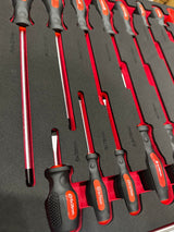 PDE Screwdriver Set in EVA Foam Tray 27PCE