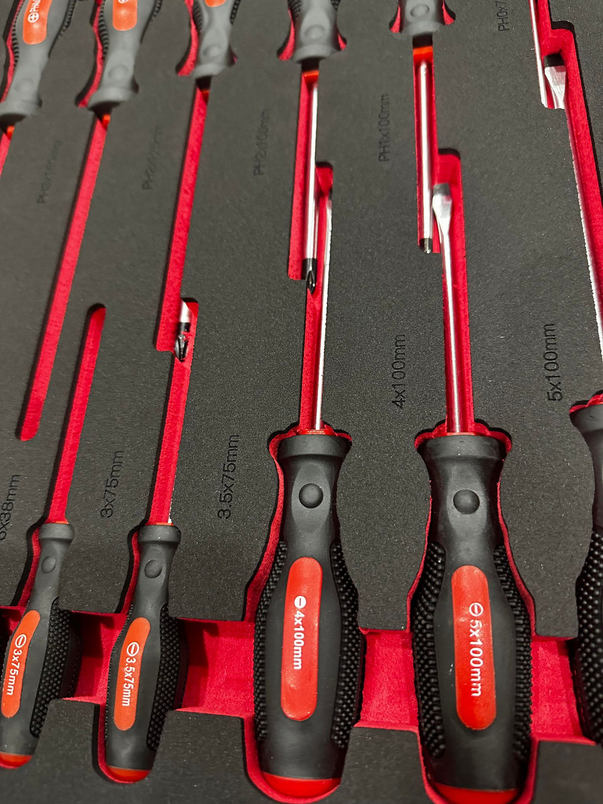 PDE Screwdriver Set in EVA Foam Tray 27PCE