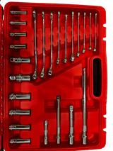 PDE Automotive Tool Set Socket and Ratchet Kit 120PCE