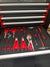 plier set and hammer tool set in foam eva tray cut out for toolbox