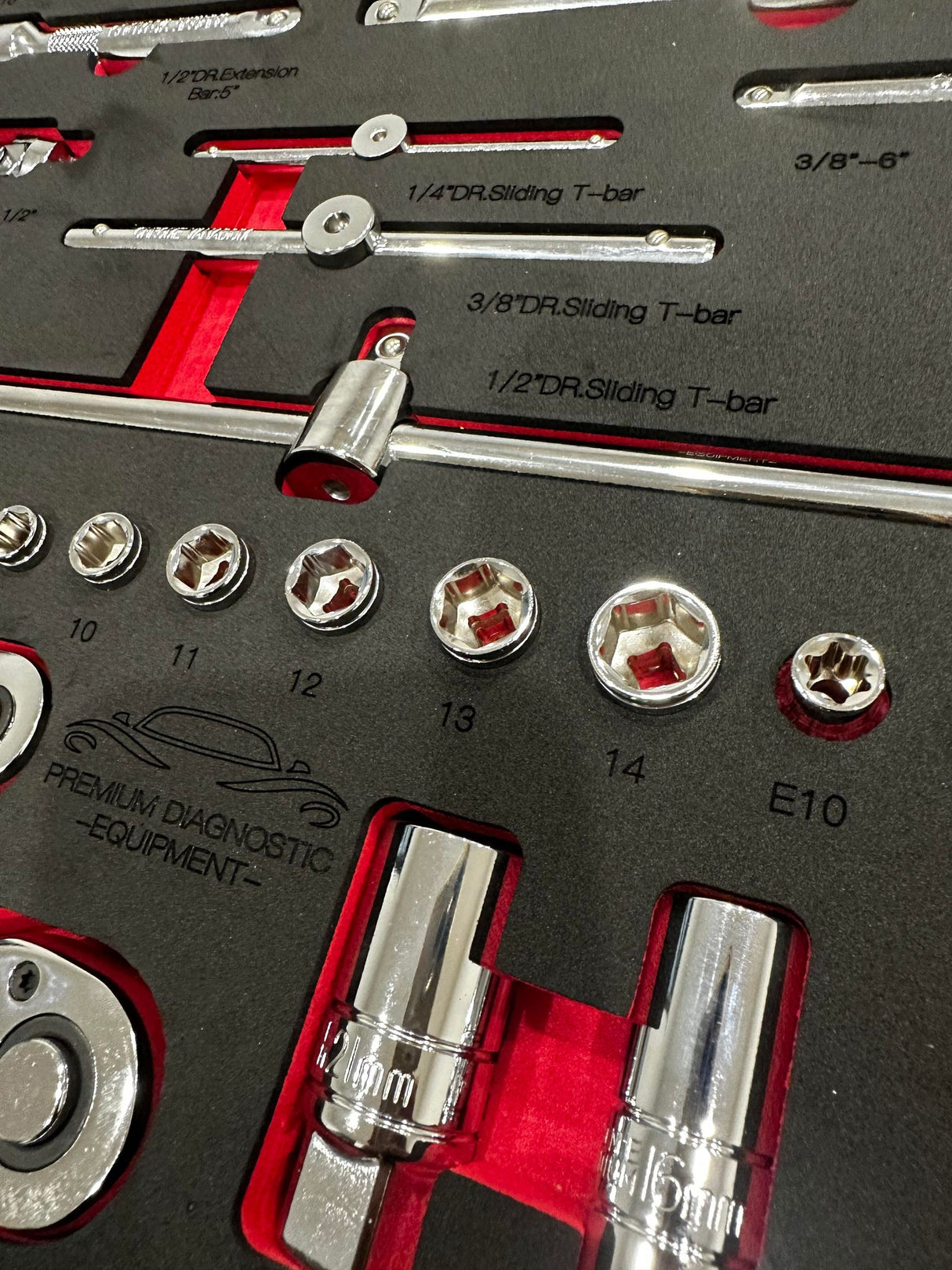 pde socket and ratchet set