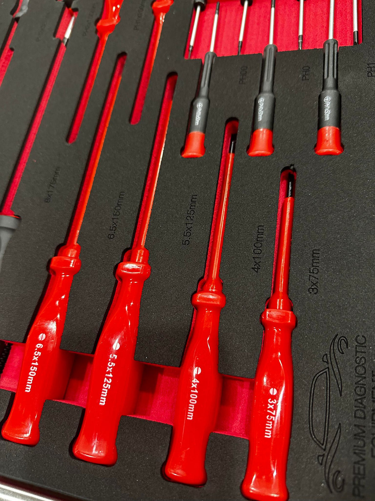 PDE Screwdriver Set in EVA Foam Tray 27PCE