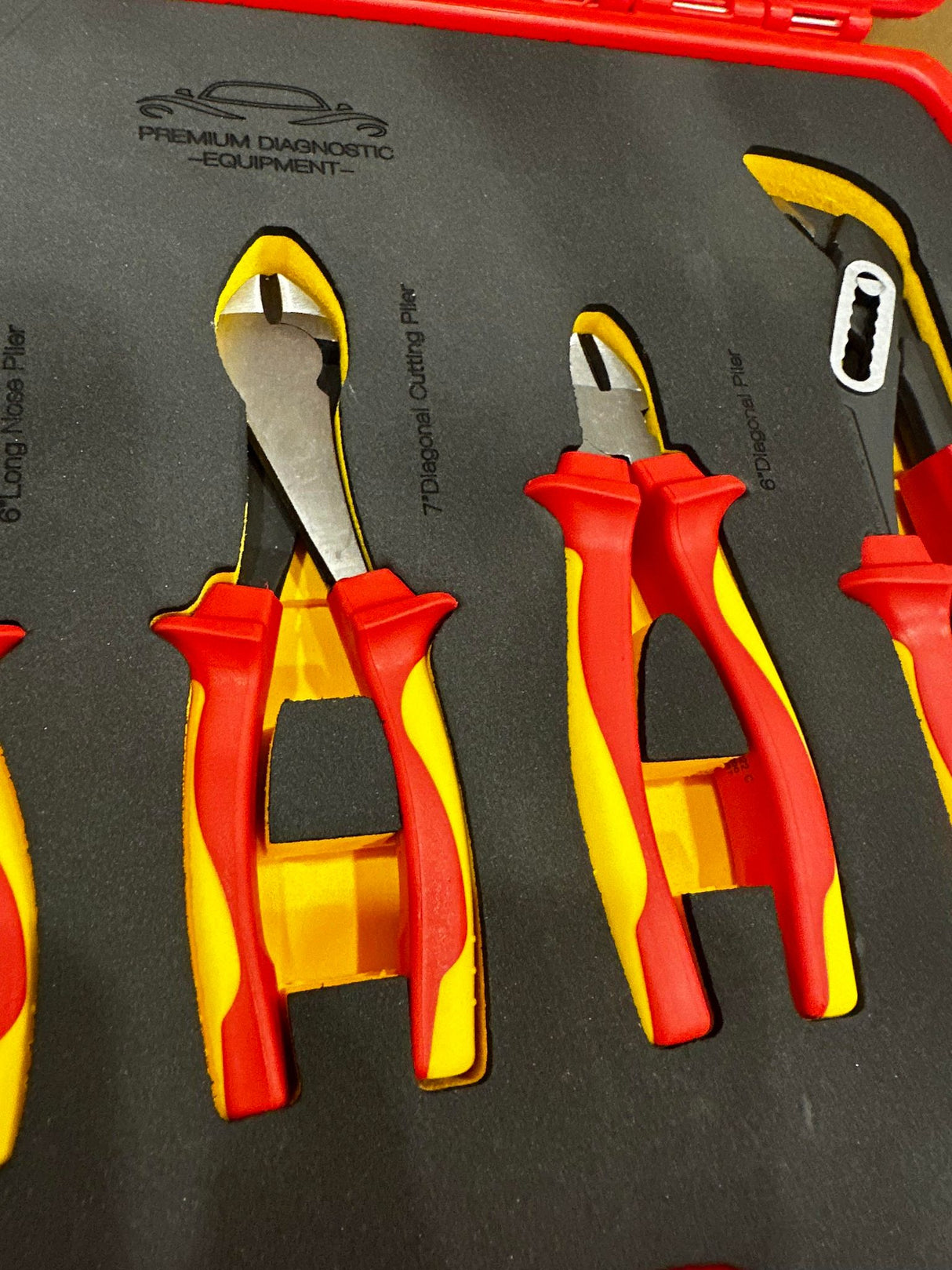 PDE 12PCS VDE Pliers and Scredrivers Insulated Tool Set
