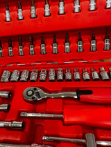 PDE 1/4" Socket Set with Torx Bits  46PCE