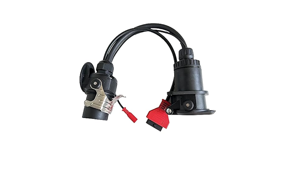 Truck Trailer Diagnostic Connector to 7 Way Plug ISO 7638