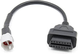 Yamaha 4 pin to 16 pin OBD2 connector
