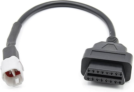 Yamaha 4 pin to 16 pin OBD2 connector