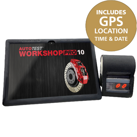 Brake decelerometer workshop pro 10 with GPS 