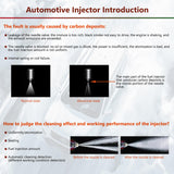 Launch CNC-603C Fuel Injector Tester + Cleaner  ON/OFF Car