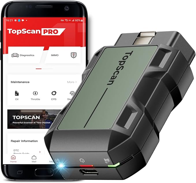 Topdon TOPSCAN Pro Bluetooth Diagnostic Scan Tool