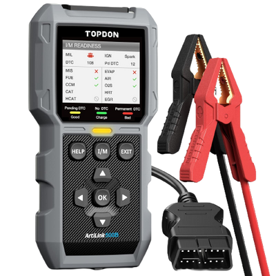 topdon artlink500b  scan tool and battery tester