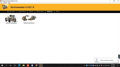 JCB Service Master Diagnostic Service Tool with Panasonic Toughbook