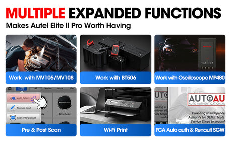 Autel MaxiSys Elite II Pro Diagnostic Scan Tool With J2534 ECU Programming - Premium Diagnostic Equipment