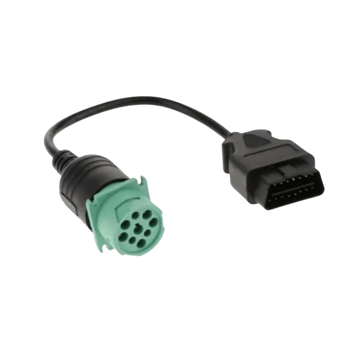 9 Pin Diesel Female to 16 Pin Male OBD Adapter Cable