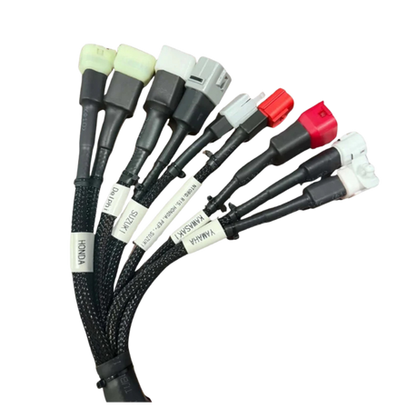 9-in-1 Motorcycle Diagnostic Adapter Cable Kit – Honda, Yamaha, Suzuki, Kawasaki & Delphi