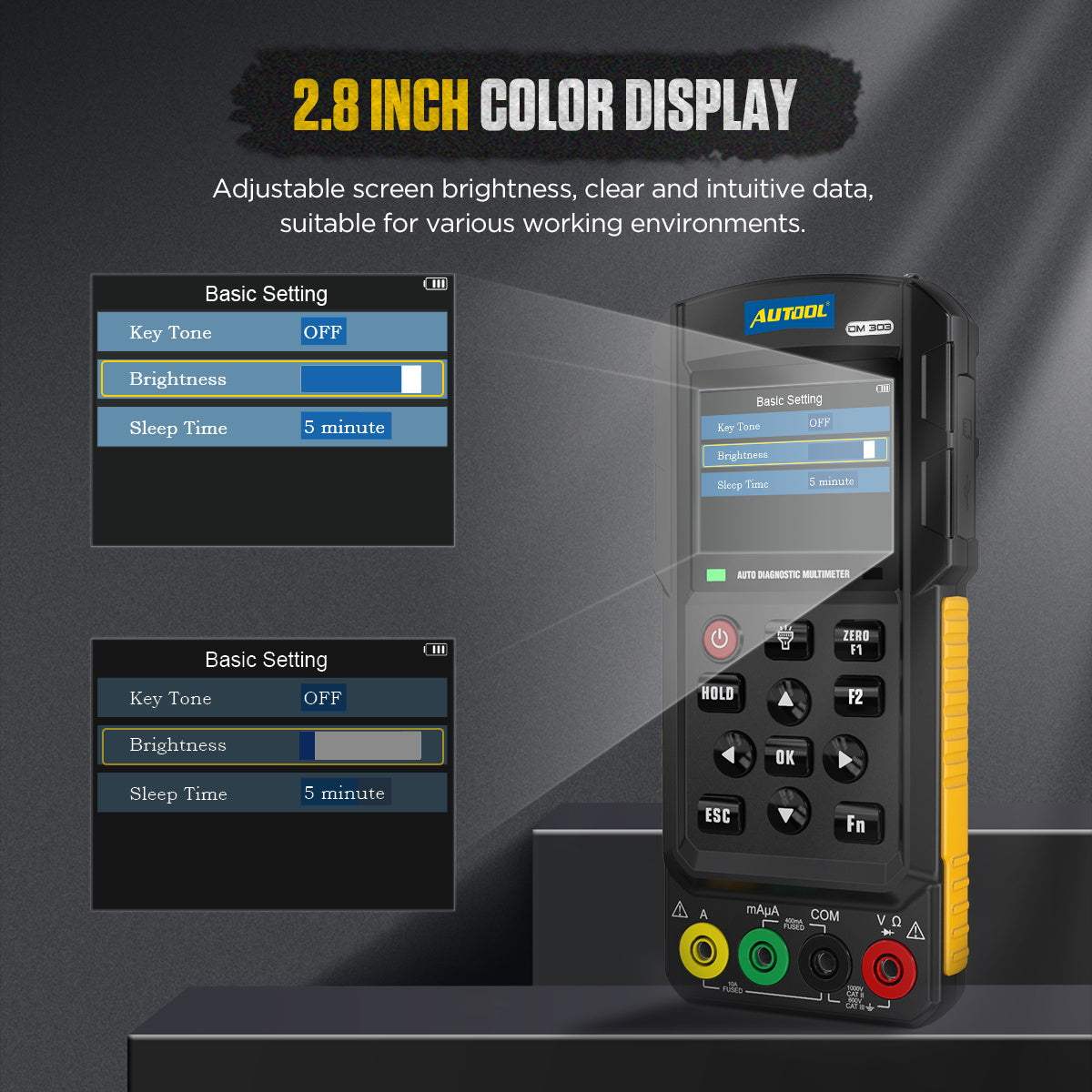 AUTOOL DM303 Digital Multimeter And Oscilloscope