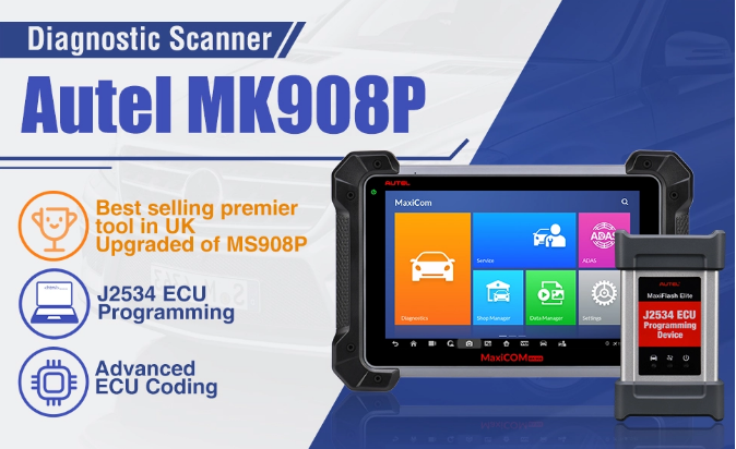 Autel MaxiCOM MK908 Pro II diagnostic scanner