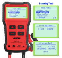 Ancel BST100 cranking test
