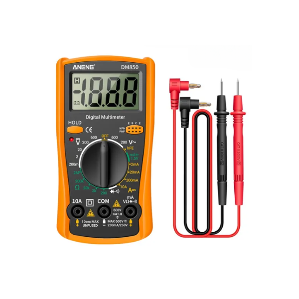 ANENG DM850 Digital AC/DC Multimeter - Red