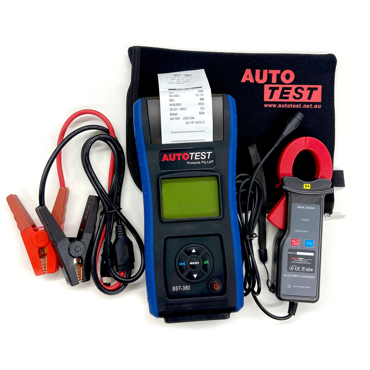 AutoTest®BST-380 Battery System Tester and Clamp Set
