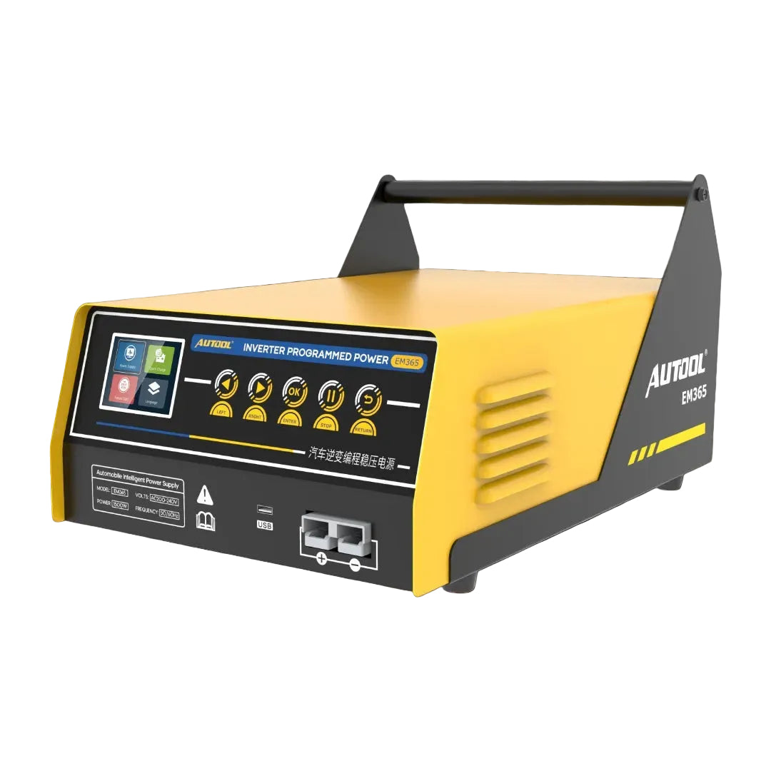AUTOOL EM365 150A ECU Programming Power Supply & 12V Battey Charger & Car Jump Starter
