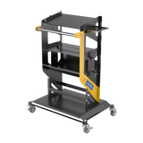 AUTOOL Heavy-Duty 3-Tier Rolling Diagnostic Tool Cart – 300kg Capacity