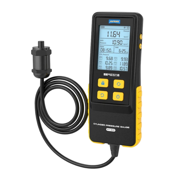 AUTOOL PT610 Digital Cylinder Pressure Gauge 0–426 PSI, 2.8 HD Display