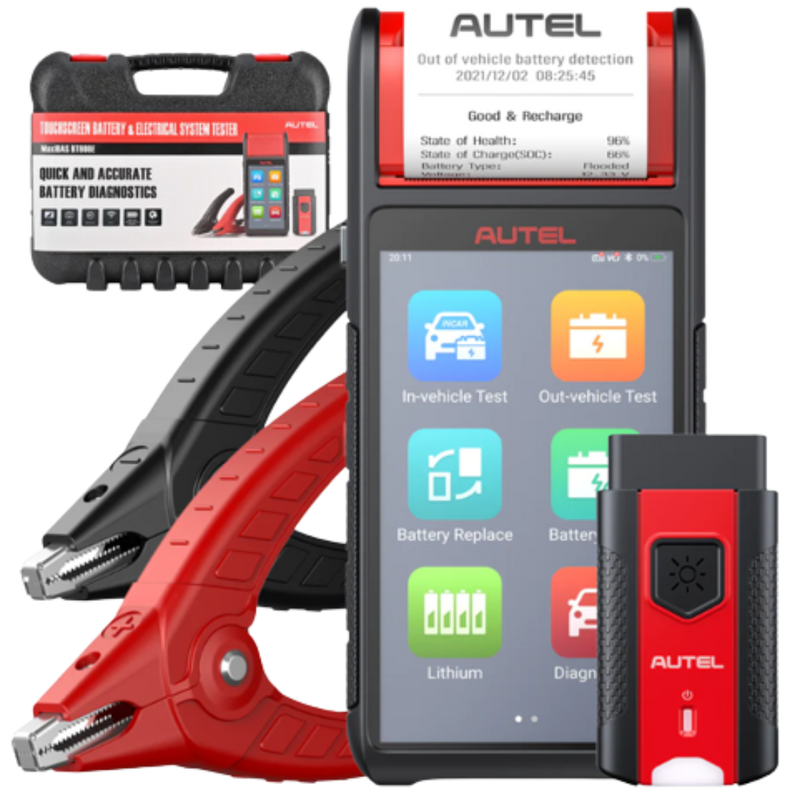 Autel MaxiBAS BT608E Car Battery Tester with Inbuilt Printer